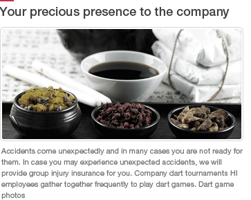 Your precious presence to the company