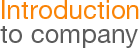 Introduction to company